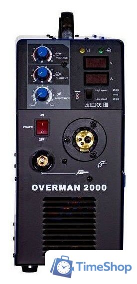 Сварочный инвертор AuroraPRO Overman 2000 - Изображение №2 — Интернет-магазин Time-Shop