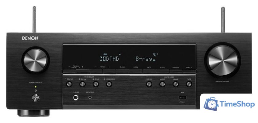 AV ресивер Denon AVR-S660H - Изображение №1 — Интернет-магазин Time-Shop