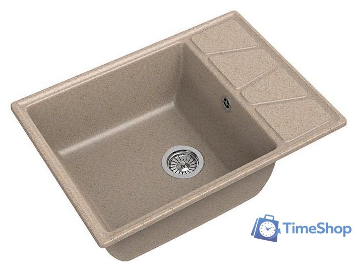 Кухонная мойка GranFest GF-V-680L (песочный) - Изображение №1 — Интернет-магазин Time-Shop
