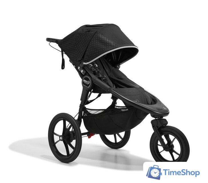 Коляска прогулочная «книга» Baby Jogger Summit X3 (midnight black) - Изображение №1 — Интернет-магазин Time-Shop