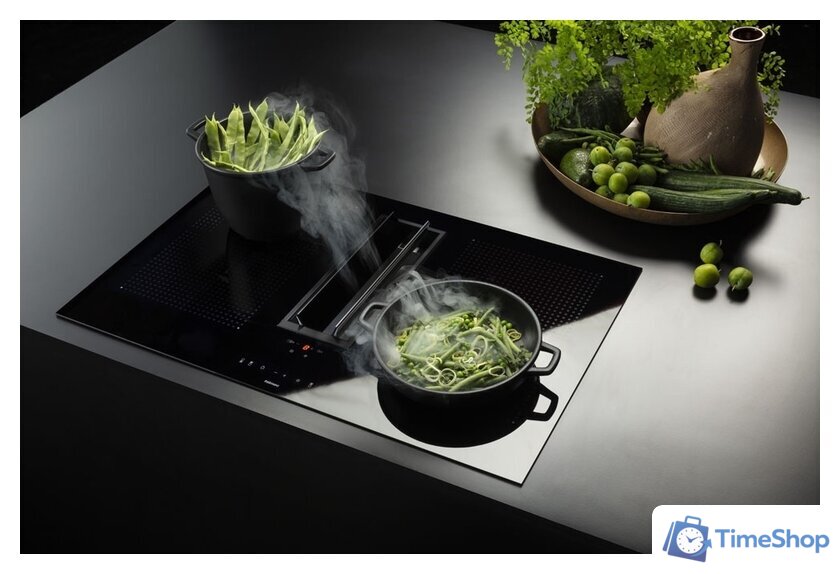 Варочная панель Falmec Quantum Design+ 90 600 м3/ч (черный) - Изображение №4 — Интернет-магазин Time-Shop