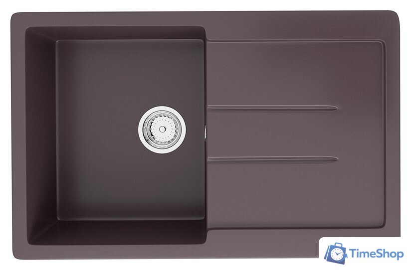 Кухонная мойка Ulgran U-507 (345 шоколад) - Изображение №1 — Интернет-магазин Time-Shop