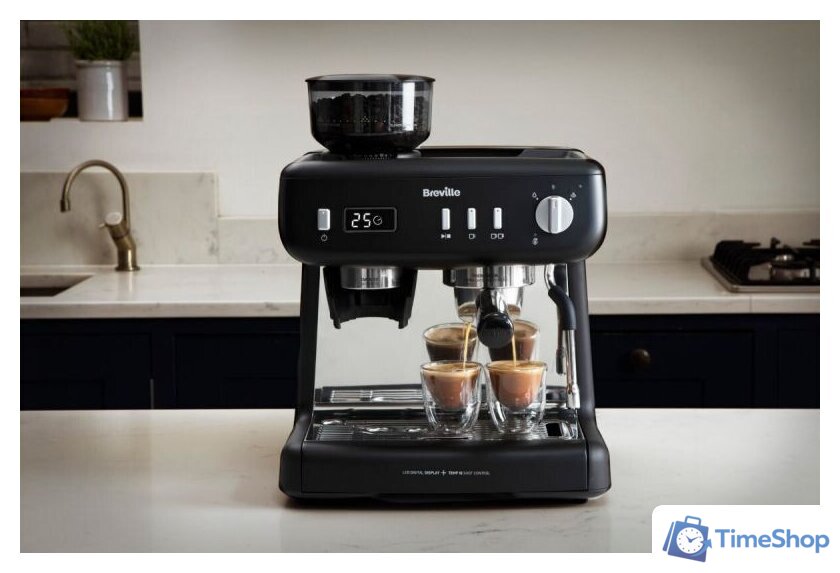 Кофемашина Breville Barista Max+ VCF152X - Изображение №5 — Интернет-магазин Time-Shop