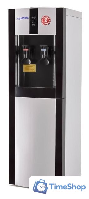 Кулер для воды AquaWork 16-LR (серебро-черный) - Изображение №1 — Интернет-магазин Time-Shop