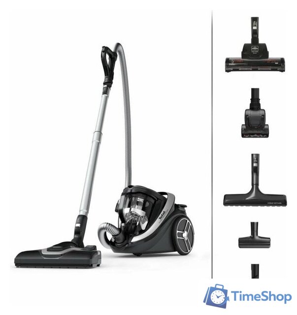 Пылесос Tefal Silence Force Cyclonic Effitech TW7976EA - Изображение №3 — Интернет-магазин Time-Shop