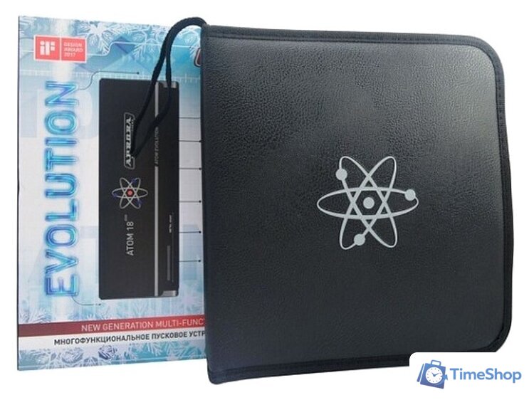 Портативное пусковое устройство Aurora Atom 18 evolution - Изображение №6 — Интернет-магазин Time-Shop