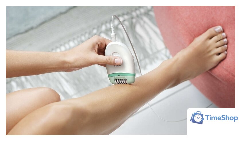 Эпилятор Philips BRE245/00 - Изображение №7 — Интернет-магазин Time-Shop
