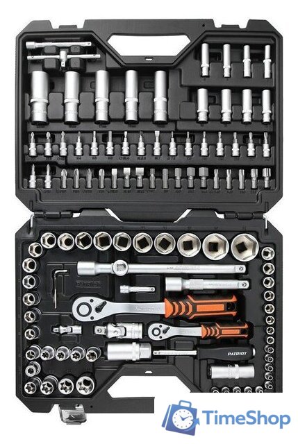 Универсальный набор инструментов Patriot SSP 108 (108 предметов) - Изображение №1 — Интернет-магазин Time-Shop