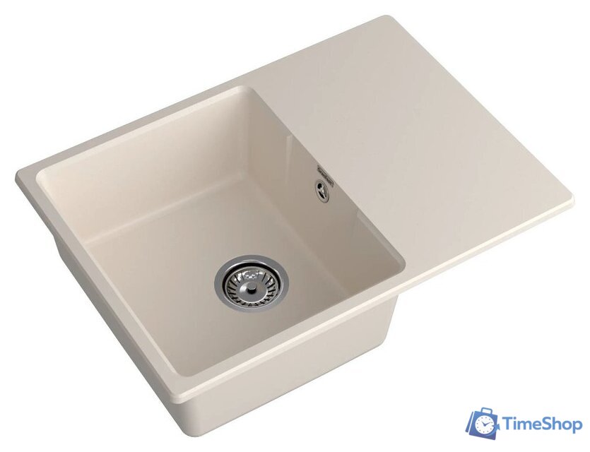 Кухонная мойка GranFest Urban GF-Urban-668L (белый) - Изображение №2 — Интернет-магазин Time-Shop