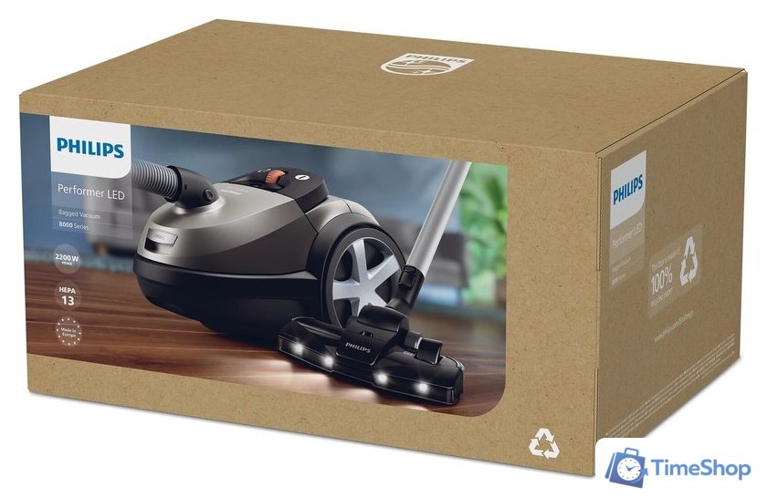 Пылесос Philips Performer LED 8000 Series XD8052/12 - Изображение №17 — Интернет-магазин Time-Shop