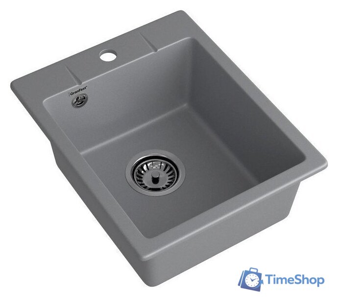 Кухонная мойка GranFest Urban GF-UR-240 (темно-серый) - Изображение №2 — Интернет-магазин Time-Shop