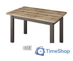 Кухонный стол Senira Кастусь 100-130x60 (береза сандал/венге) - Изображение №1 — Интернет-магазин Time-Shop