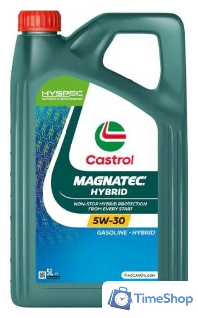 Моторное масло Castrol Magnatec Hybrid 5W-30 5л - Изображение №1 — Интернет-магазин Time-Shop