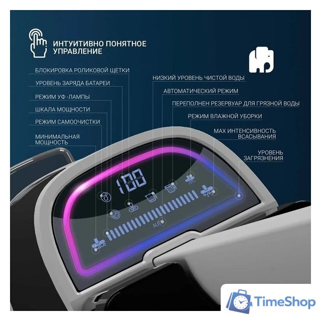 Вертикальный моющий пылесос Vixter VFW-2040 - Изображение №10 — Интернет-магазин Time-Shop
