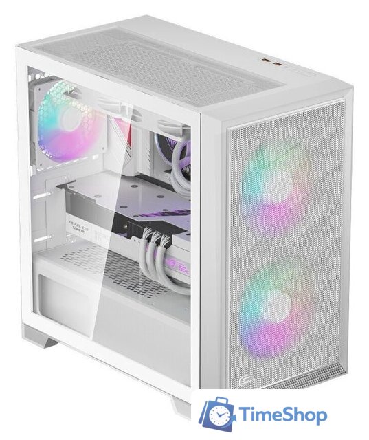 Корпус PCCooler C3D310 ARGB (белый) - Изображение №1 — Интернет-магазин Time-Shop