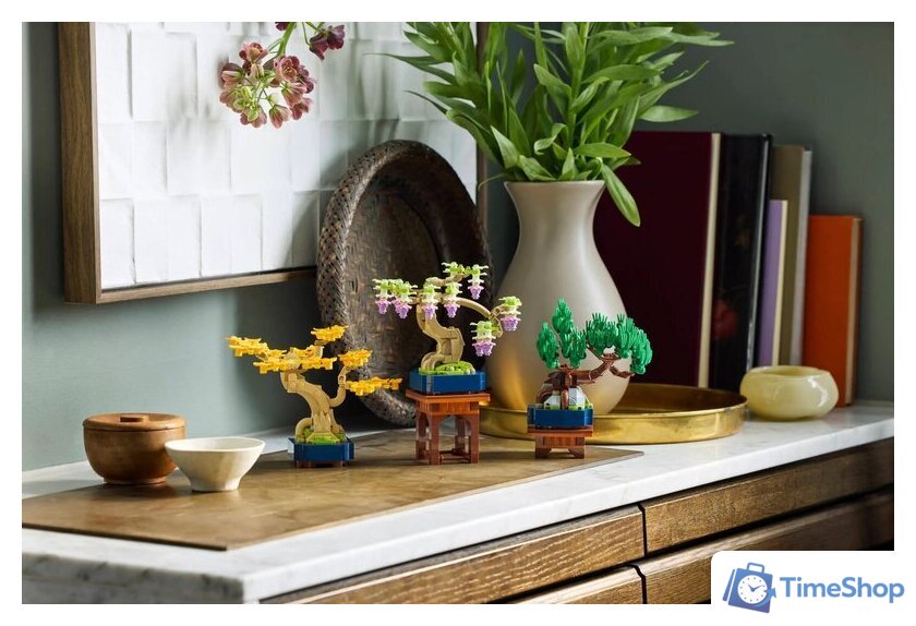 Конструктор LEGO The Botanical Collection 10373 Мини-деревья бонсай - Изображение №10 — Интернет-магазин Time-Shop