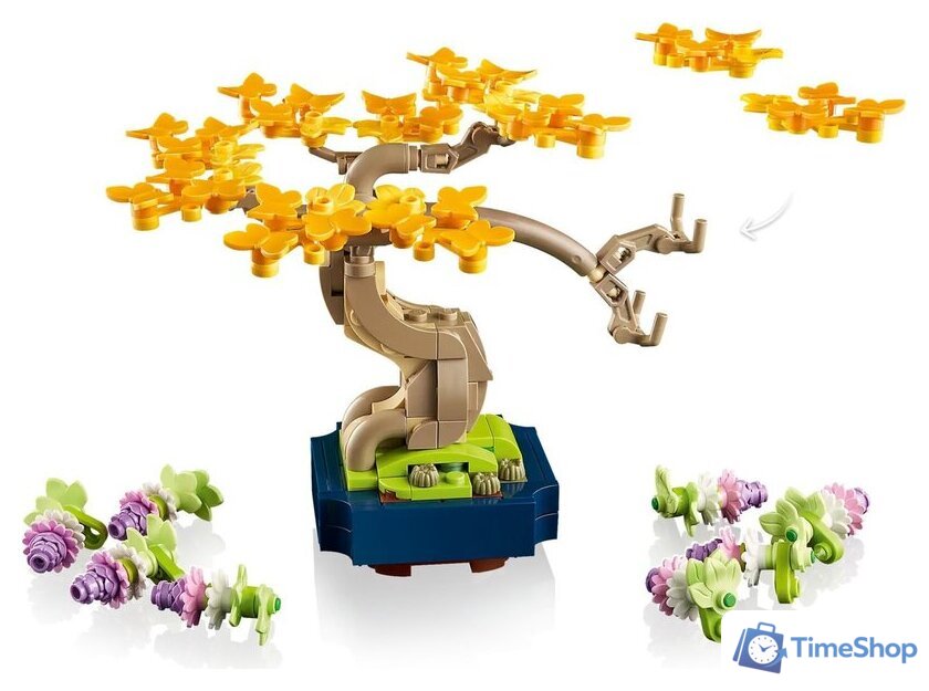 Конструктор LEGO The Botanical Collection 10373 Мини-деревья бонсай - Изображение №3 — Интернет-магазин Time-Shop