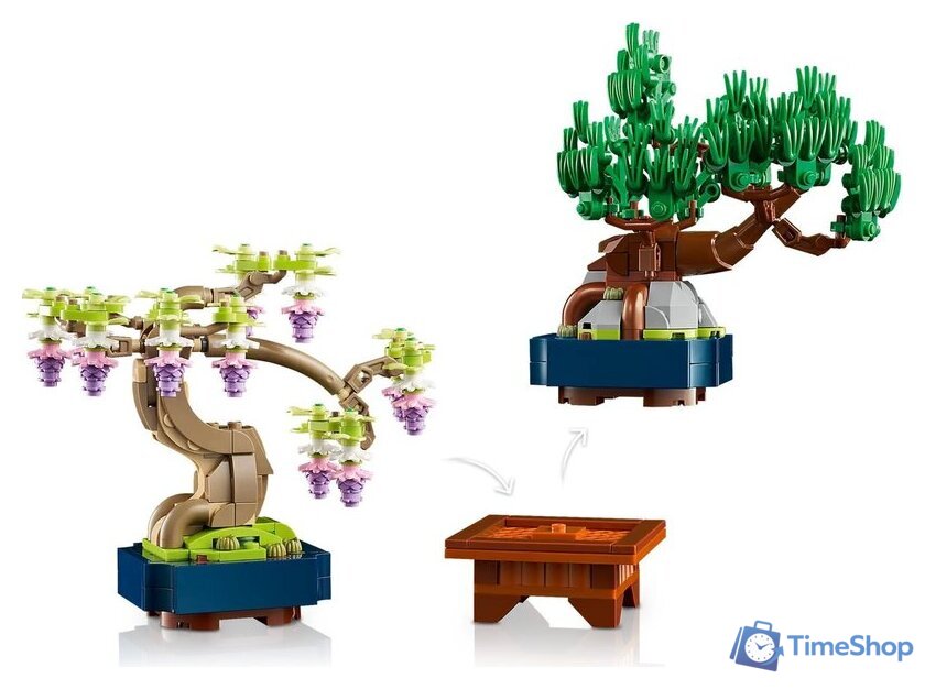 Конструктор LEGO The Botanical Collection 10373 Мини-деревья бонсай - Изображение №5 — Интернет-магазин Time-Shop