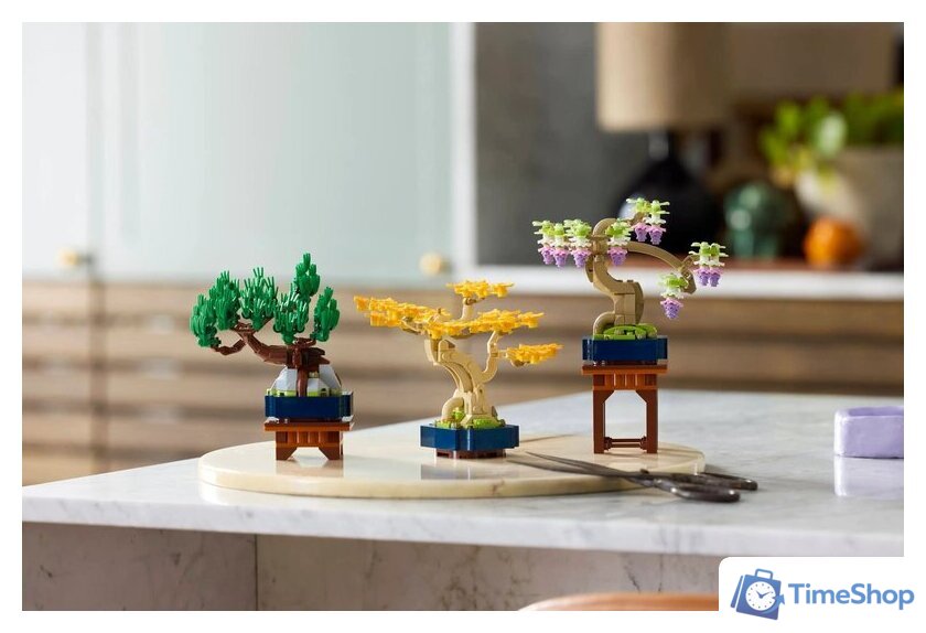 Конструктор LEGO The Botanical Collection 10373 Мини-деревья бонсай - Изображение №7 — Интернет-магазин Time-Shop