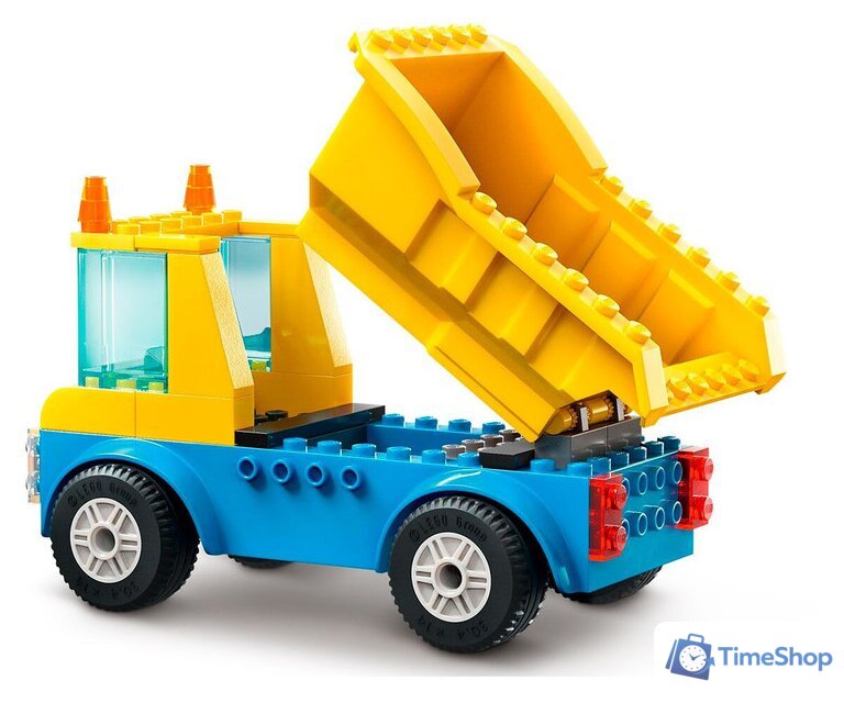 Конструктор LEGO City 60391 Строительные машины и кран с шаром для сноса - Изображение №7 — Интернет-магазин Time-Shop