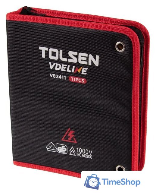 Универсальный набор инструментов Tolsen TTV83411 (11 предметов) - Изображение №3 — Интернет-магазин Time-Shop