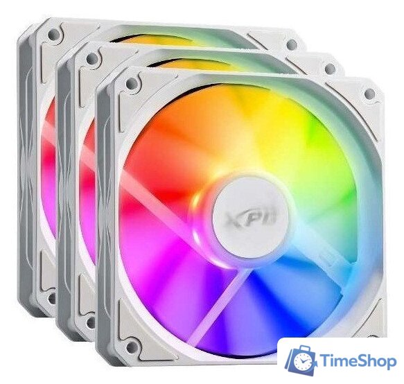 Комплект вентиляторов для корпуса ADATA XPG Vento R 120x3 ARGB PWM (белый) - Изображение №1 — Интернет-магазин Time-Shop
