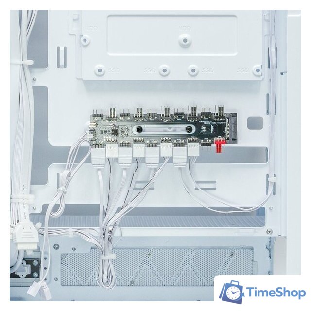 Корпус XASTRA Q700 7ARGB-FS-C10-UC (белый) - Изображение №6 — Интернет-магазин Time-Shop