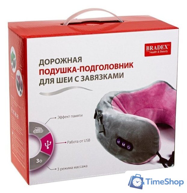 Массажер-подушка Bradex KZ 0559 - Изображение №10 — Интернет-магазин Time-Shop