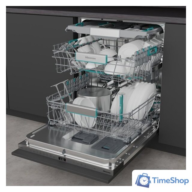 Встраиваемая посудомоечная машина Hisense HV693A65UVAD - Изображение №2 — Интернет-магазин Time-Shop