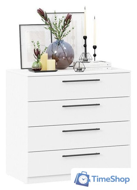 Комод Трия Агата (белый) - Изображение №1 — Интернет-магазин Time-Shop