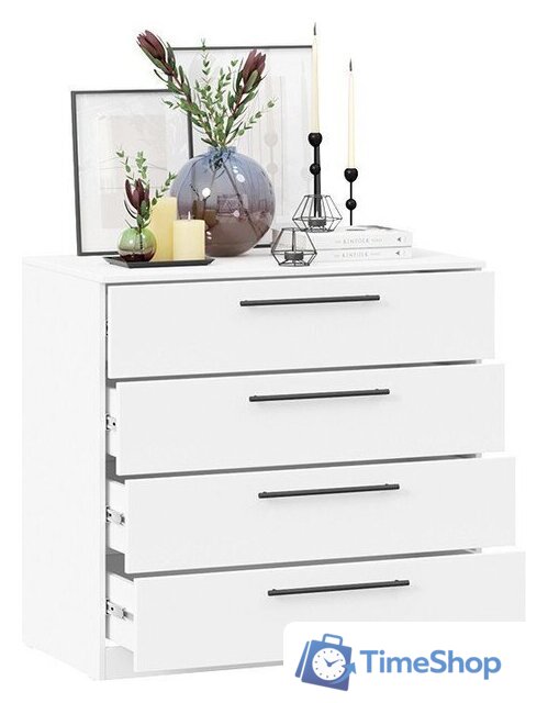 Комод Трия Агата (белый) - Изображение №2 — Интернет-магазин Time-Shop