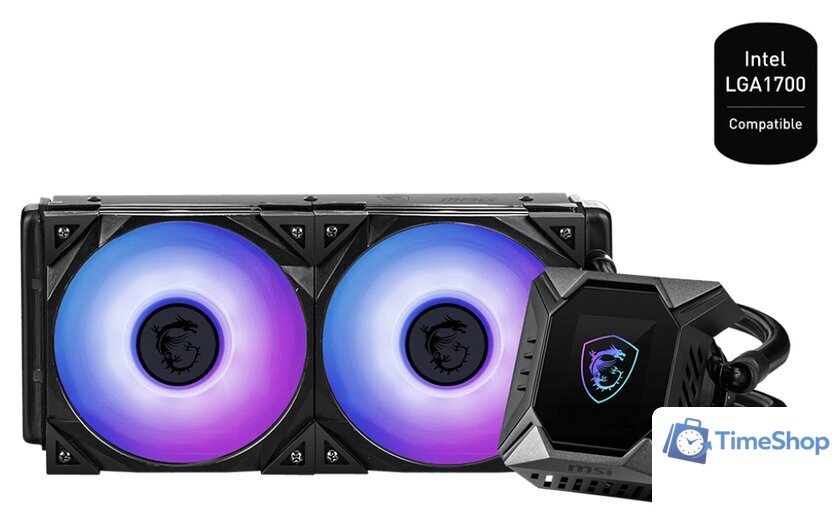 Система жидкостного охлаждения для процессора MSI MPG Coreliquid K240 V2 - Изображение №1 — Интернет-магазин Time-Shop