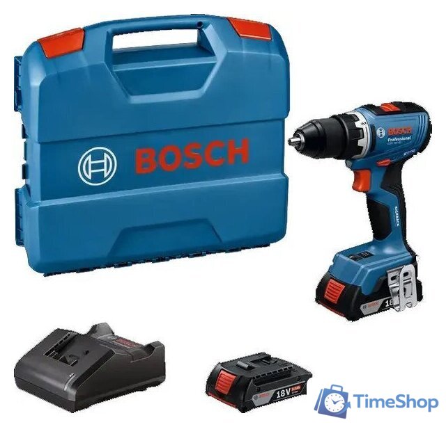 Дрель-шуруповерт Bosch GSR 18V-65 06019N3000 (с 2-мя АКБ, кейс) - Изображение №1 — Интернет-магазин Time-Shop