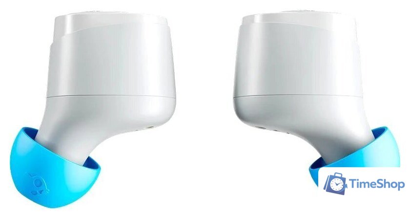 Наушники Skullcandy Jib True (светло-серый/синий) - Изображение №4 — Интернет-магазин Time-Shop