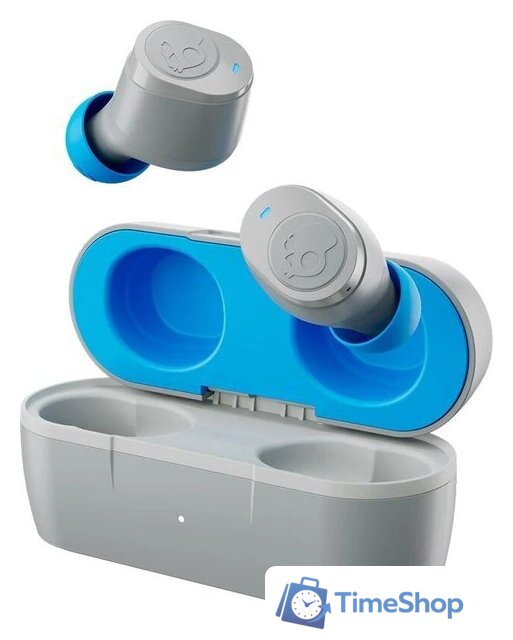 Наушники Skullcandy Jib True (светло-серый/синий) - Изображение №8 — Интернет-магазин Time-Shop