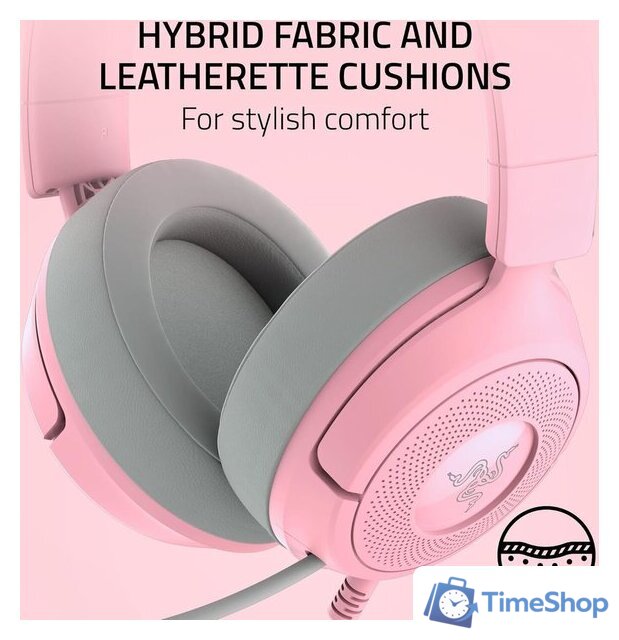 Наушники Razer Kraken Kitty V3 X Pro (розовый) - Изображение №10 — Интернет-магазин Time-Shop