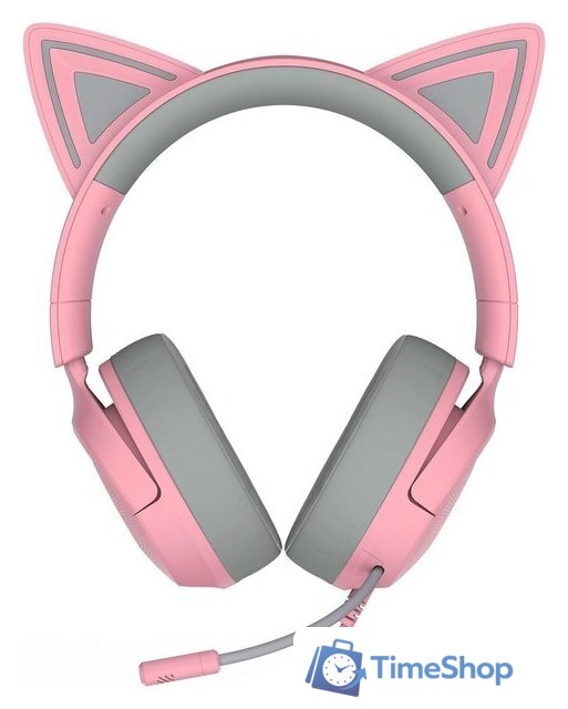 Наушники Razer Kraken Kitty V3 X Pro (розовый) - Изображение №2 — Интернет-магазин Time-Shop
