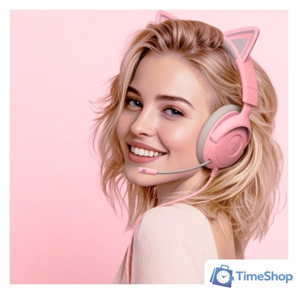 Наушники Razer Kraken Kitty V3 X Pro (розовый) - Изображение №11 — Интернет-магазин Time-Shop