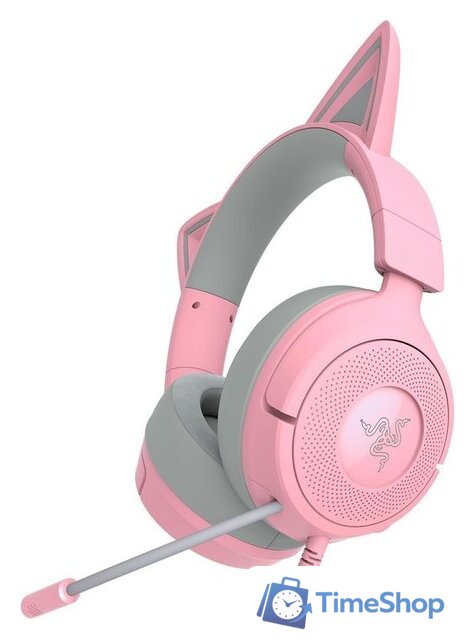 Наушники Razer Kraken Kitty V3 X Pro (розовый) - Изображение №3 — Интернет-магазин Time-Shop