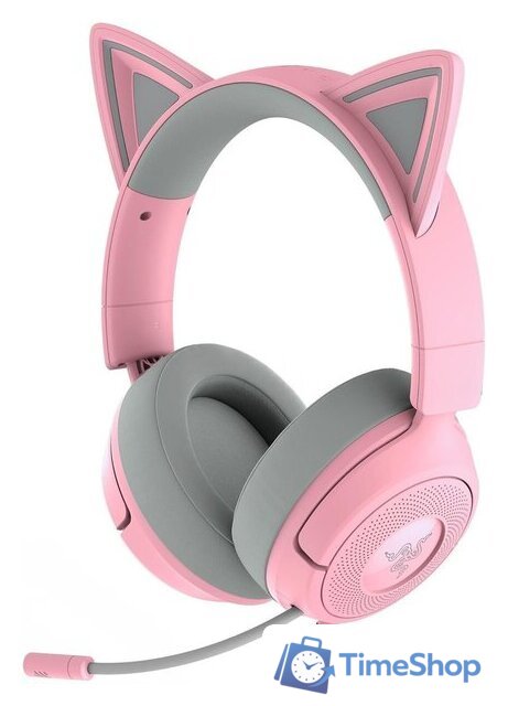 Наушники Razer Kraken Kitty V3 X Pro (розовый) - Изображение №1 — Интернет-магазин Time-Shop