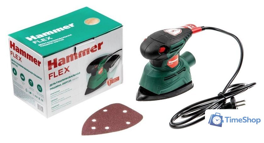 Дельташлифмашина Hammer Flex DSM135 - Изображение №9 — Интернет-магазин Time-Shop