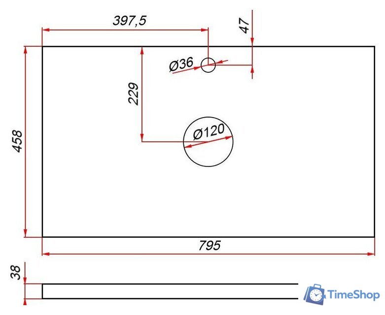  ЗОВ Тумба под умывальник Дион 80 D80LWP0M9003MKV5-HPL38T (туя/белый матовый) - Изображение №5 — Интернет-магазин Time-Shop