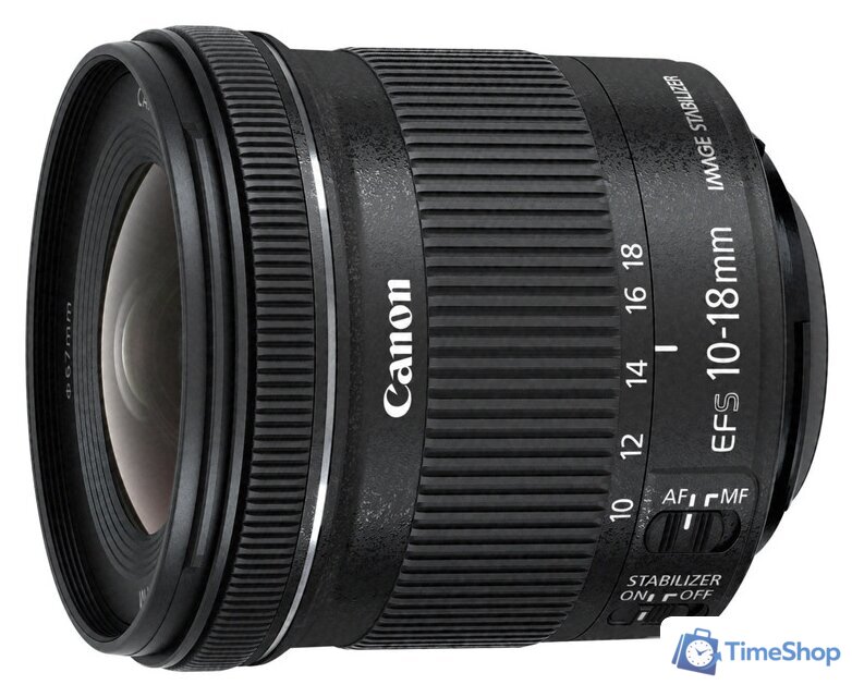 Объектив Canon EF-S 10-18mm f/4.5-5.6 IS STM - Изображение №1 — Интернет-магазин Time-Shop