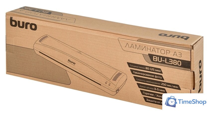Ламинатор Buro BU-L380 - Изображение №9 — Интернет-магазин Time-Shop