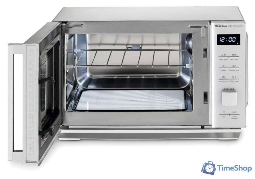 Микроволновая печь CASO MG 20 Cube Ceramic - Изображение №7 — Интернет-магазин Time-Shop