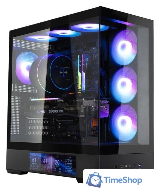 Корпус Zalman P40 DS (черный) - Изображение №4 — Интернет-магазин Time-Shop