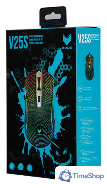 Игровая мышь Rapoo V25S - Изображение №4 — Интернет-магазин Time-Shop
