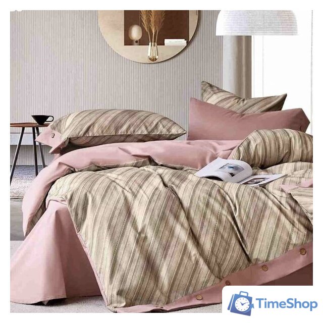 Евро комплект постельного белья Alleri Сатин Premium Евро Max СП-314 - Изображение №1 — Интернет-магазин Time-Shop