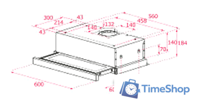 Кухонная вытяжка TEKA CNL 6415 Plus (белый) [40436821] - Изображение №2 — Интернет-магазин Time-Shop