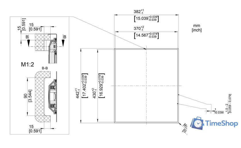 Кухонная мойка Blanco Zerox 340-IF Durinox (без клапана-автомата) - Изображение №6 — Интернет-магазин Time-Shop